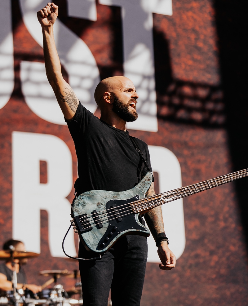 Kiesel Guitars Artist Dustin Davidson